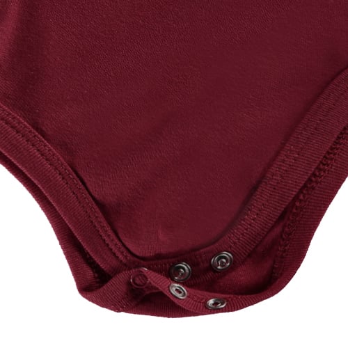 Body bébé Two Feet Ahead bordeaux avec grand logo des Mississippi State Bulldogs