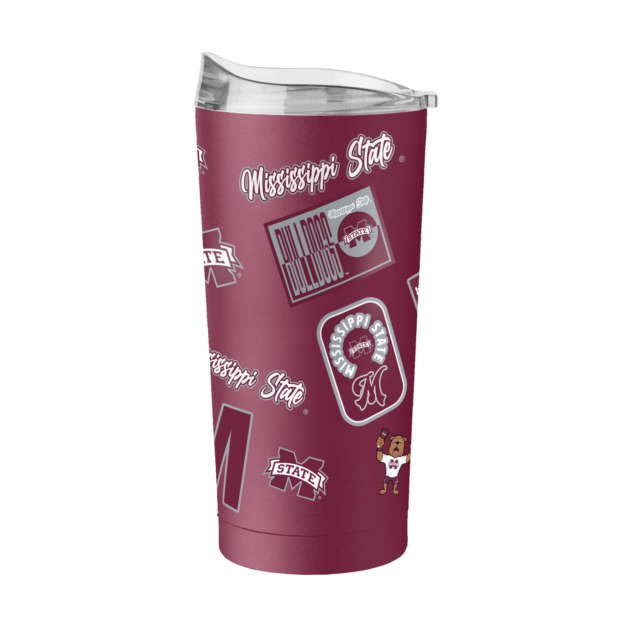 Logo Brands  Mississippi State Bulldogs 20oz. Dreamweave Powder Coat Tumbler