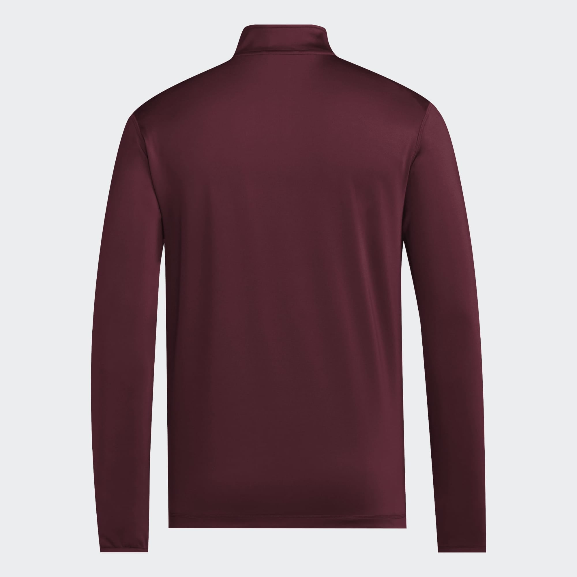 Pull-over adidas pour homme, couleur bordeaux, Mississippi State Bulldogs 2026 Sideline Ultimate 365 à col zippé.