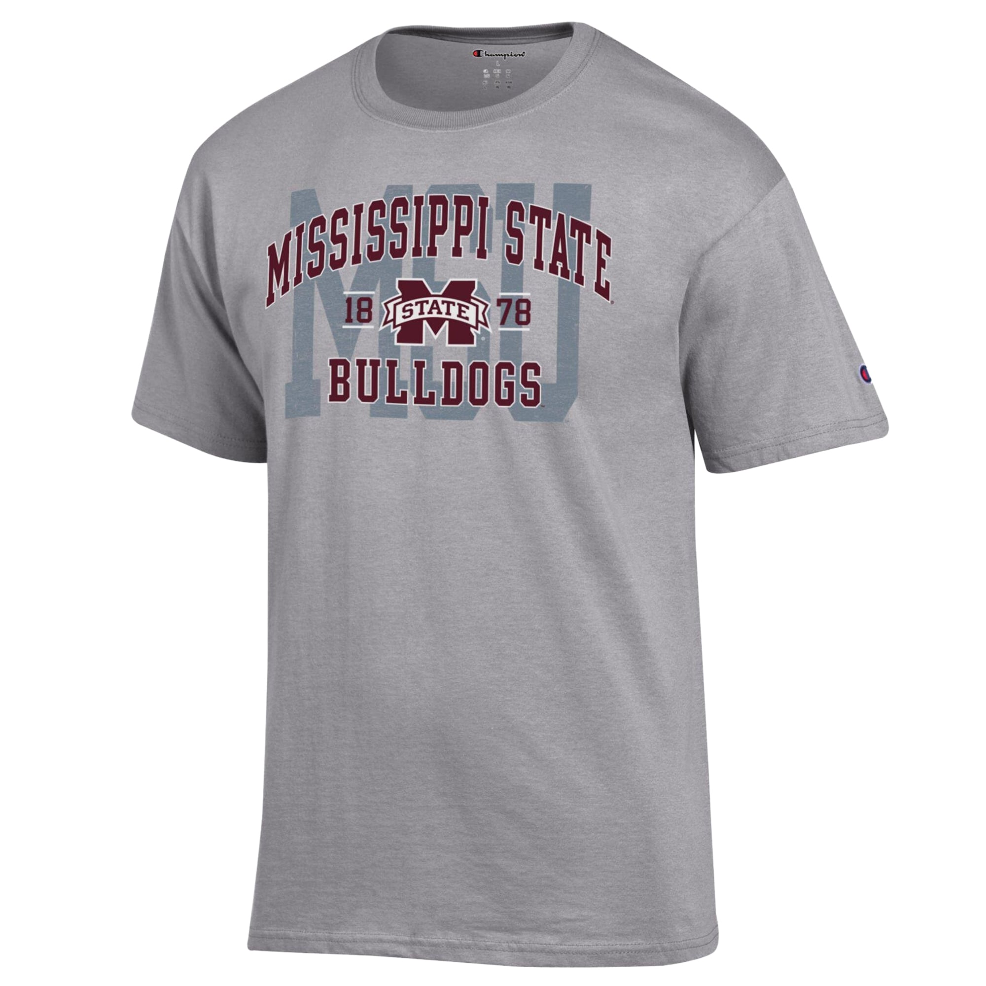Men's Champion Heather Gray Maryland Terrapins Varsity T-Shirt
