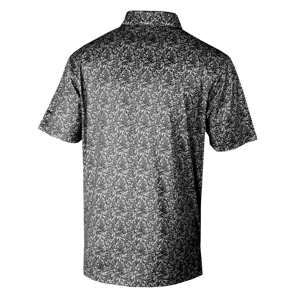 Men's Columbia Black Mississippi State Bulldogs Westside Country Polo