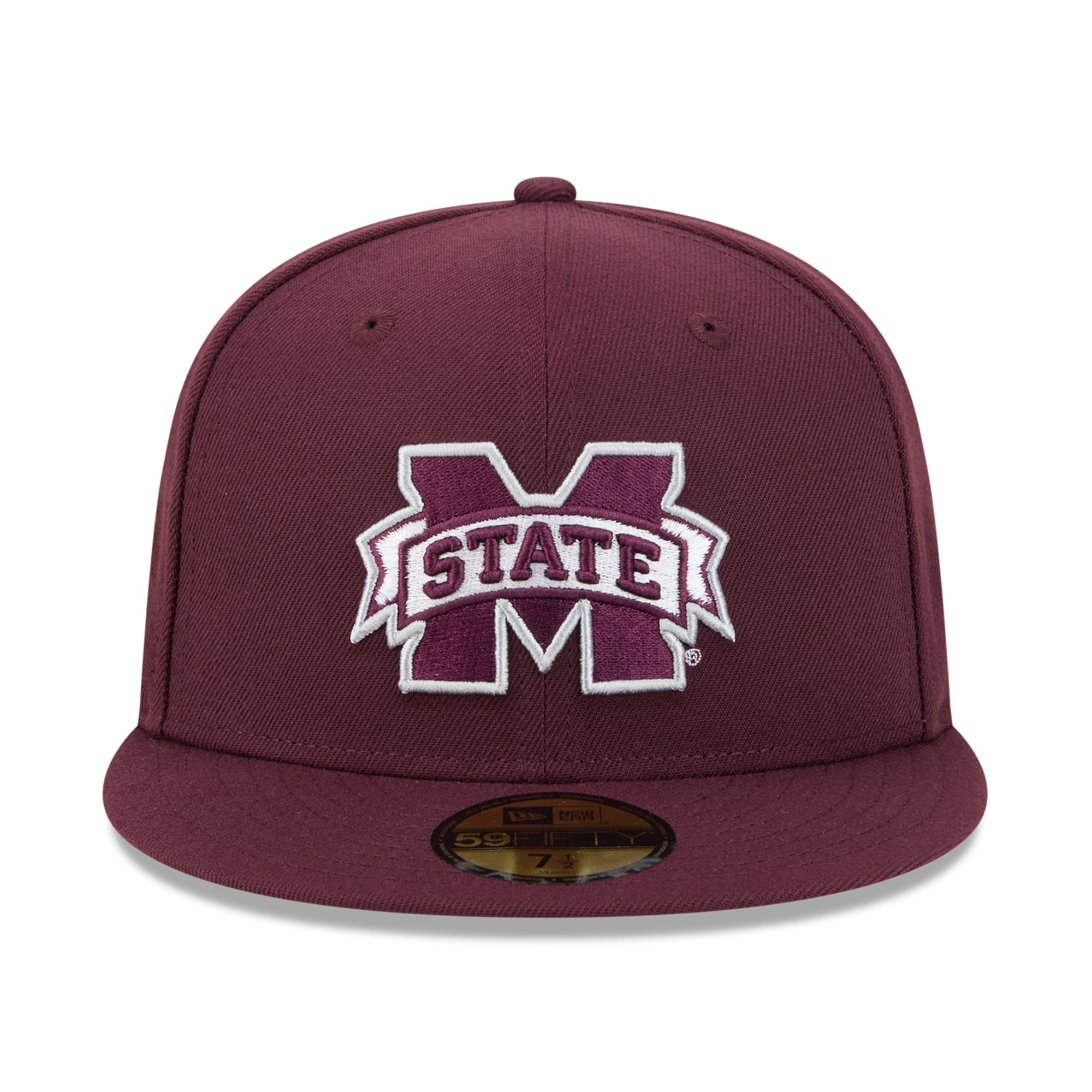 Men's New Era Maroon Mississippi State Bulldogs Core 59FIFTY Fitted Hat