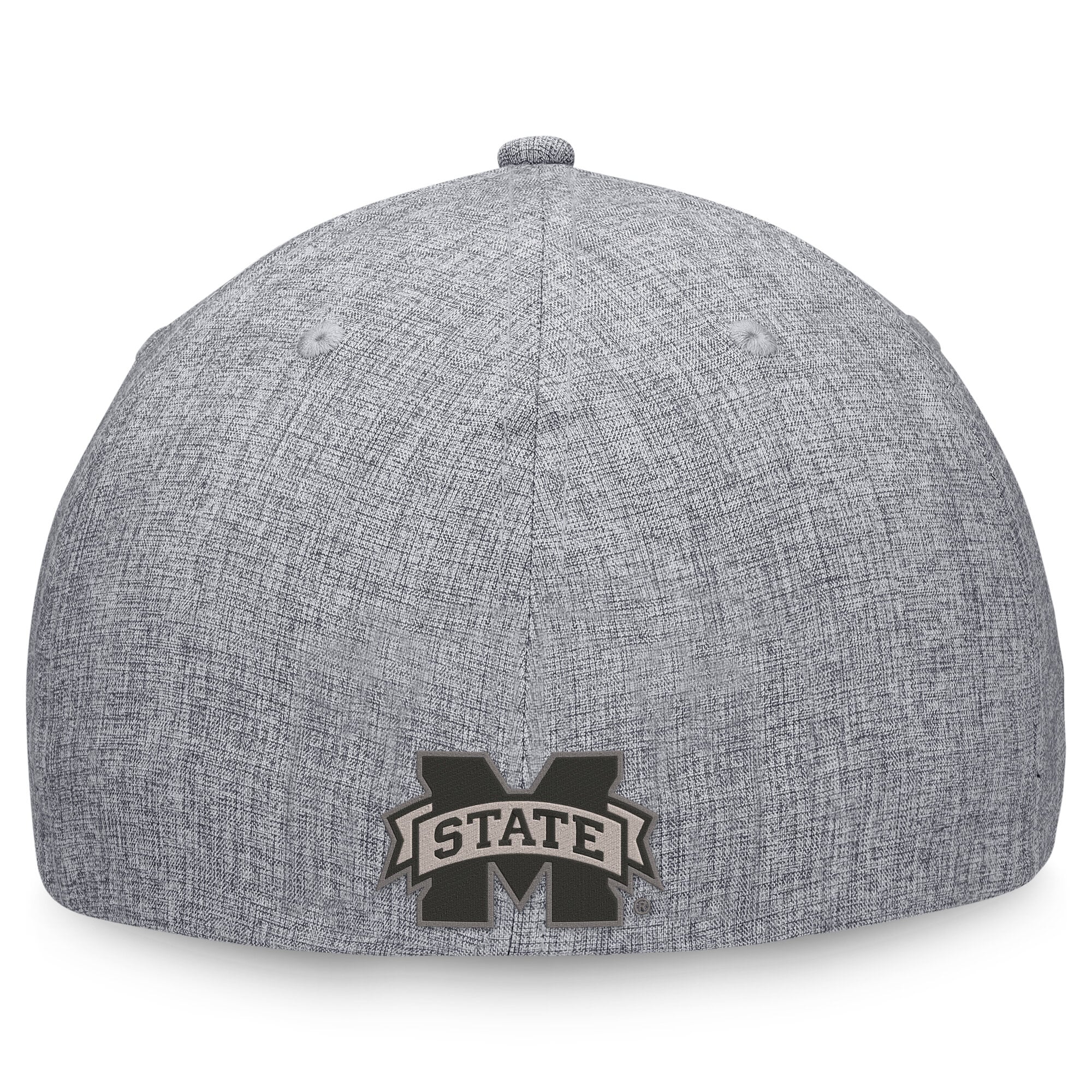 Casquette extensible Top Grit grise Mississippi State Bulldogs pour homme de la marque of the World
