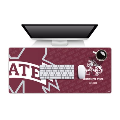 Mississippi State Bulldogs 15.7" x 35.4" Logo Series Desk Pad