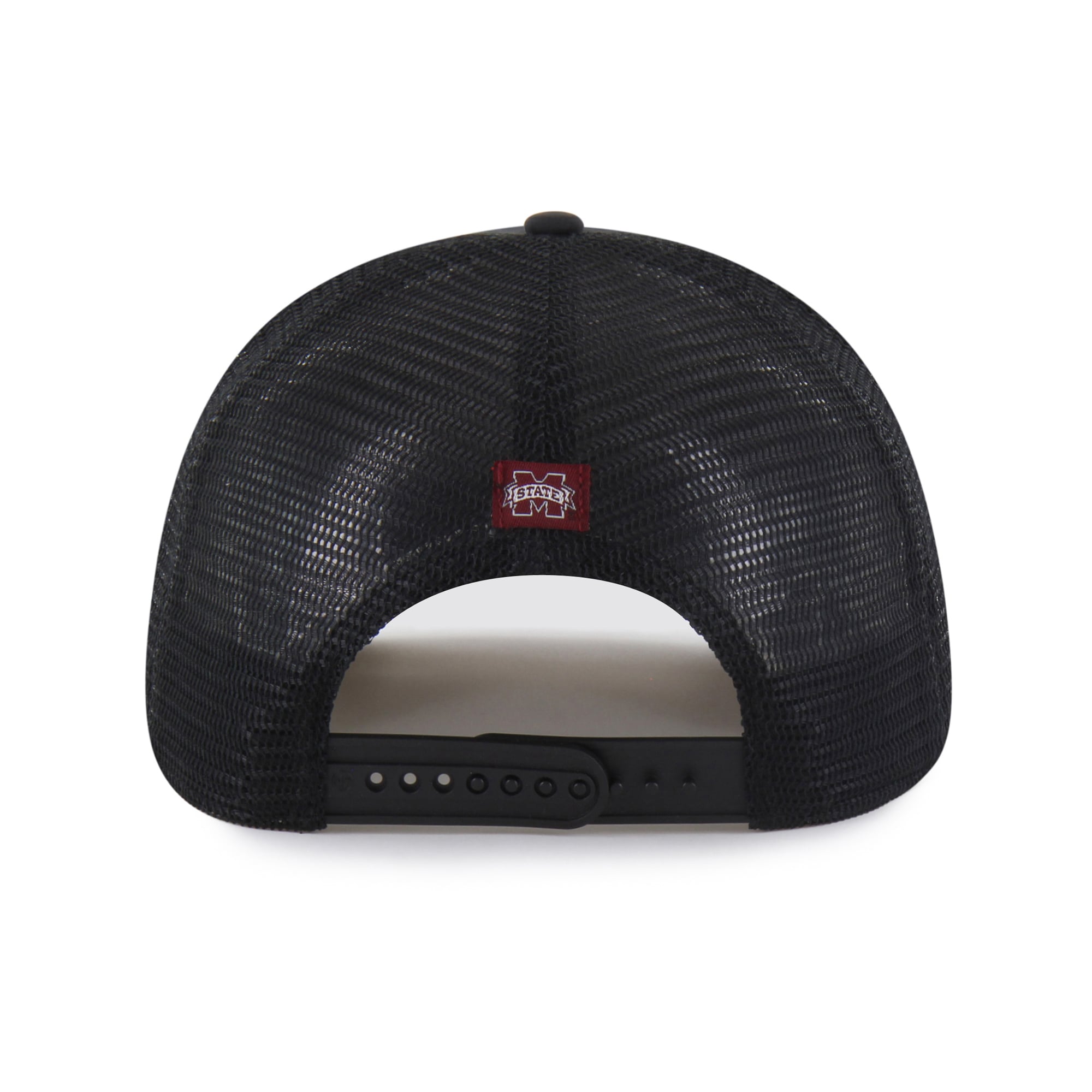 Unisex '47 Black Mississippi State Bulldogs brrr° Condor Mesh Hitch Adjustable Hat