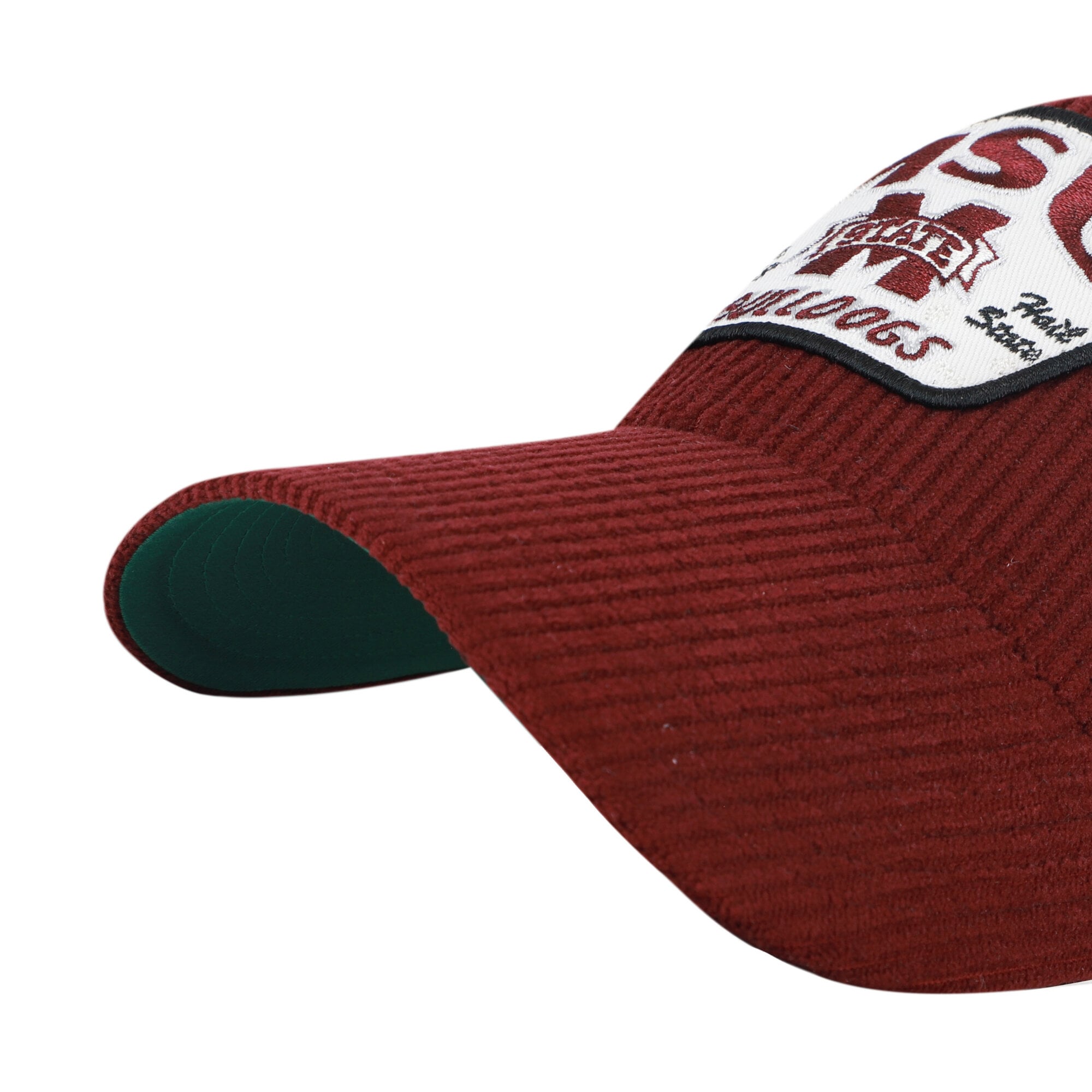 Casquette unisexe ajustable '47 Maroon Mississippi State Bulldogs Accordia en velours côtelé MVP