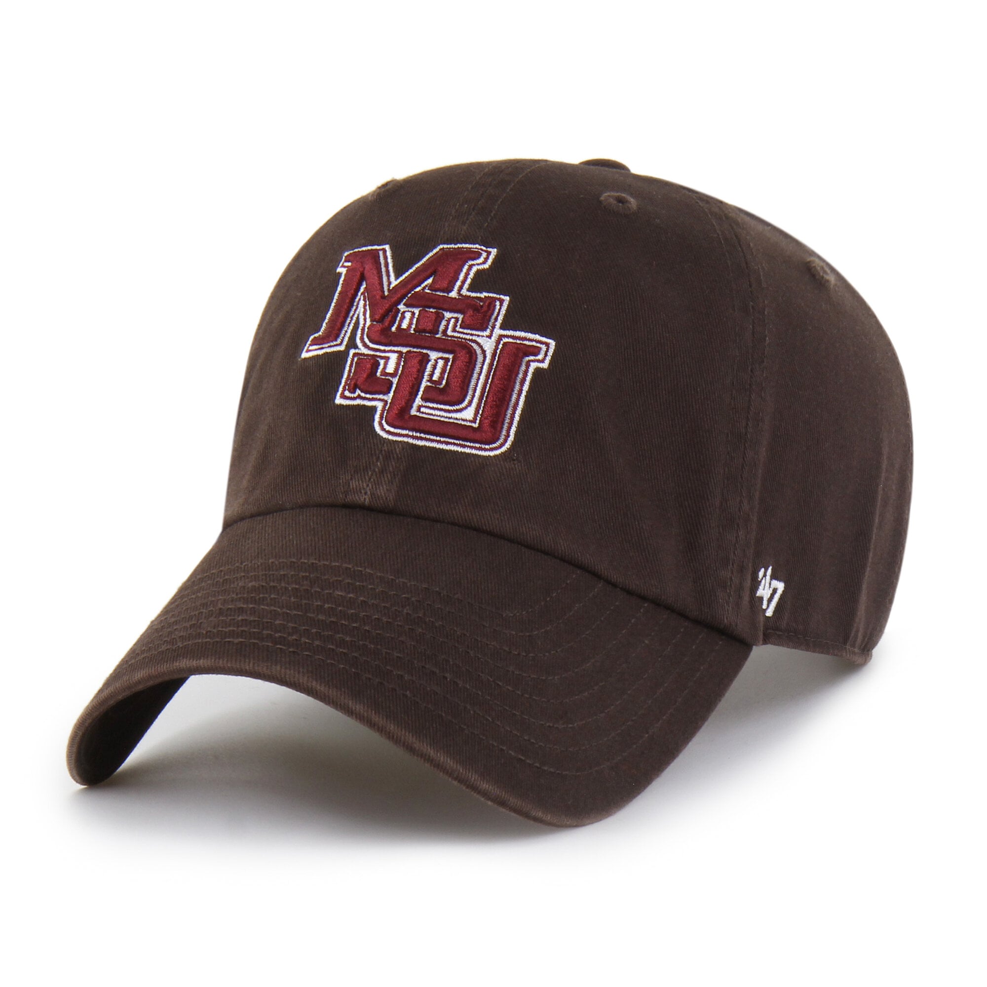 Casquette unisexe ajustable '47 Mississippi State Bulldogs Brown Vault Clean Up