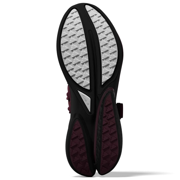 Adidas AlphaBoost V2 Running Shoes Black Maroon Mens 6.5 NWT Mississippi‎ State Mississippi State Bulldogs Alpha Boost Shoes: Mississippi  main image 2