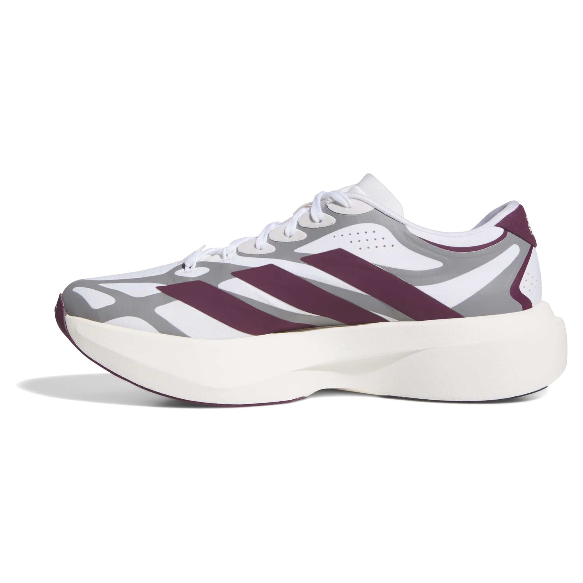 Unisex adidas  White Mississippi State Bulldogs Adizero EVO SL EXO Sneakers