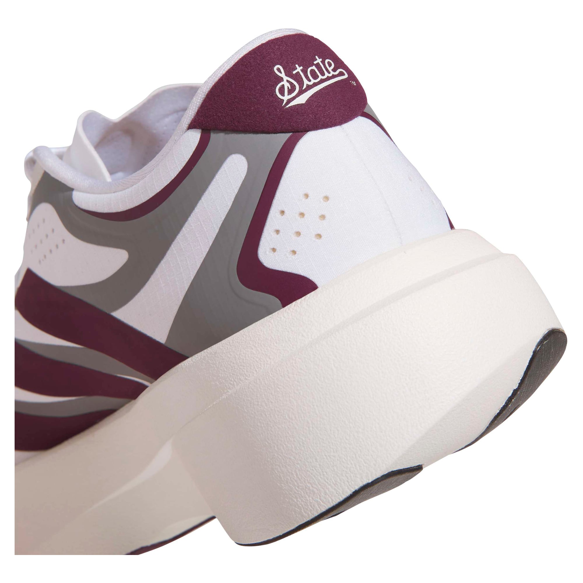 Unisex adidas  White Mississippi State Bulldogs Adizero EVO SL EXO Sneakers