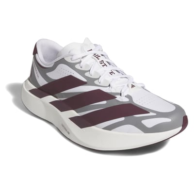 Baskets unisexes adidas Adizero EVO SL EXO des Mississippi State Bulldogs - Blanches