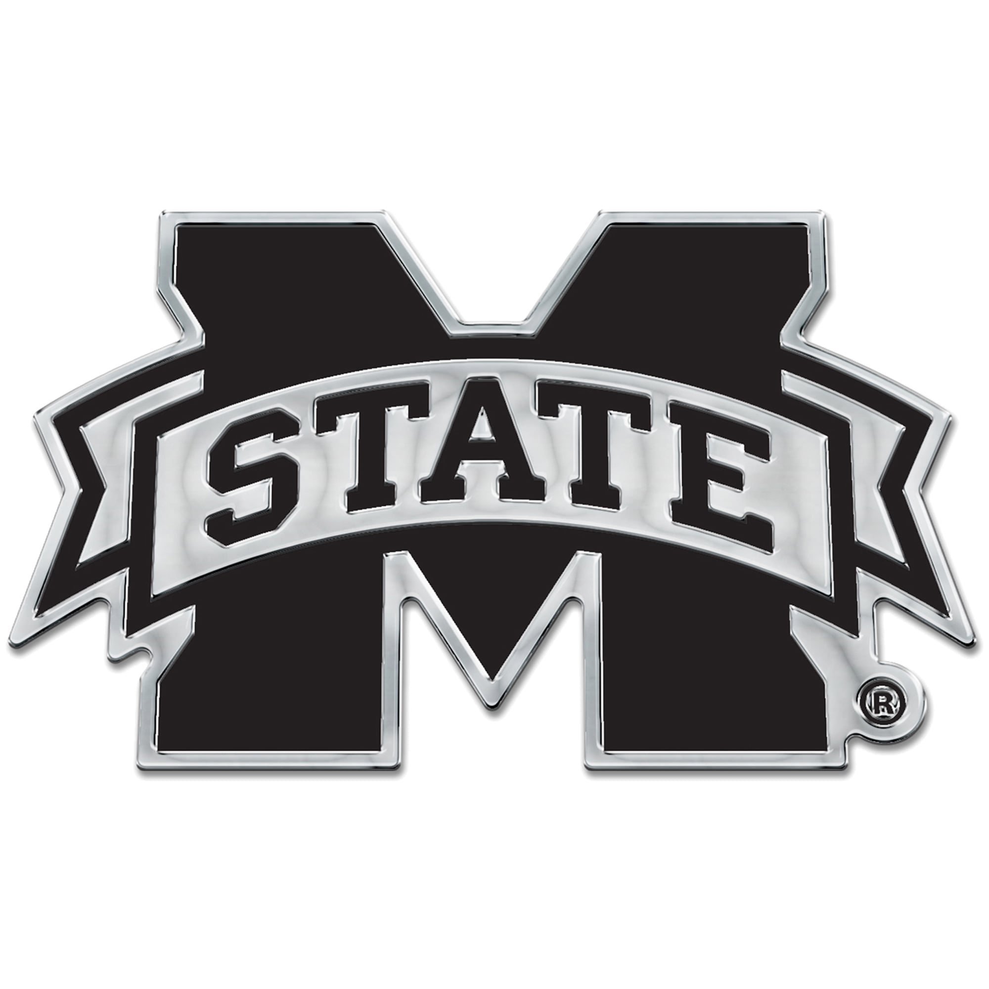 WinCraft Mississippi State Bulldogs Chrome Auto Emblem