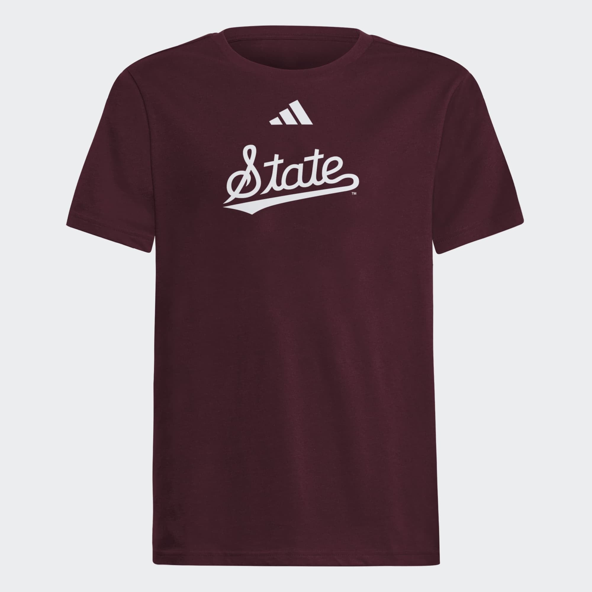 Youth adidas Maroon Mississippi State Bulldogs Fresh T-Shirt