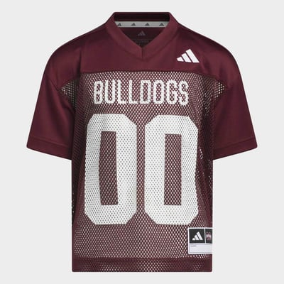Maillot adidas pour jeunes des Mississippi State Bulldogs - Bordeaux