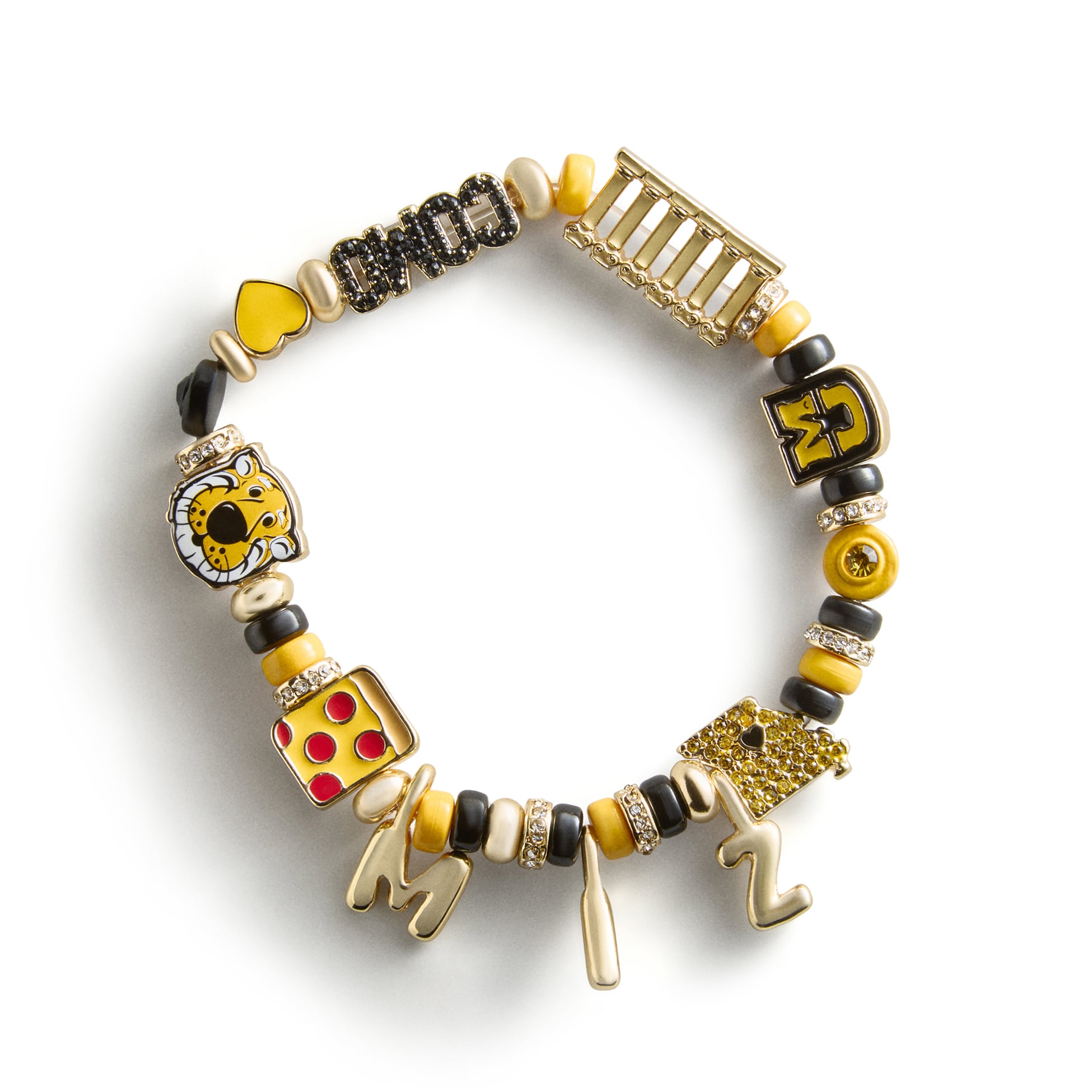 Bracelet à slogan BaubleBar Missouri Tigers
