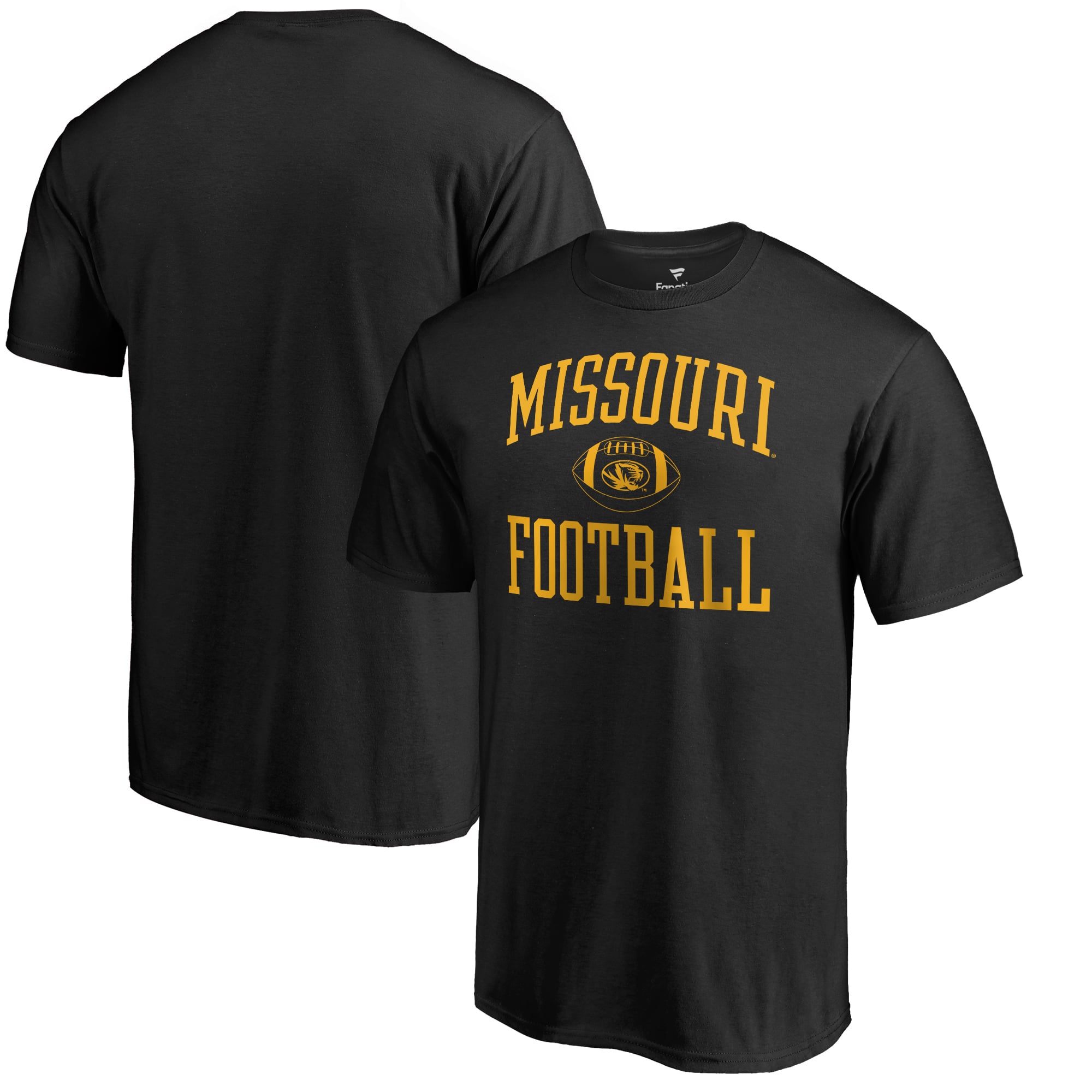 Men's Black Missouri Tigers First Sprint T-Shirt