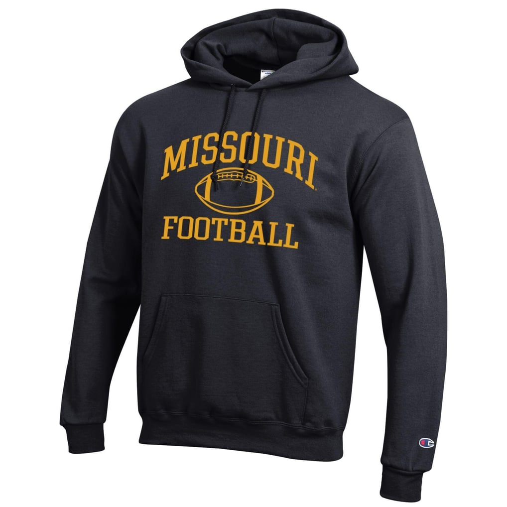 Men's Champion Black Missouri Tigers Football Icon Hoodie