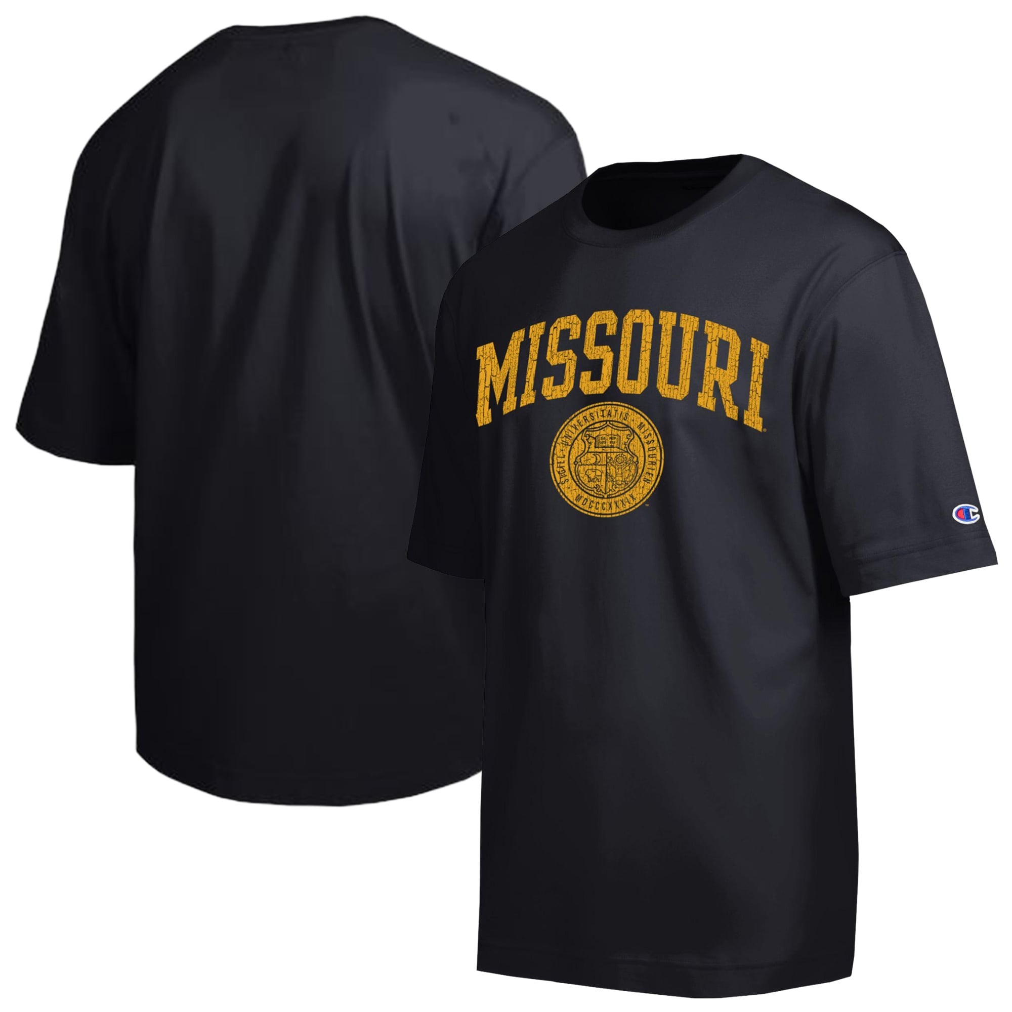 Men's Champion Black Missouri Tigers Scholar All-Star T-Shirt
