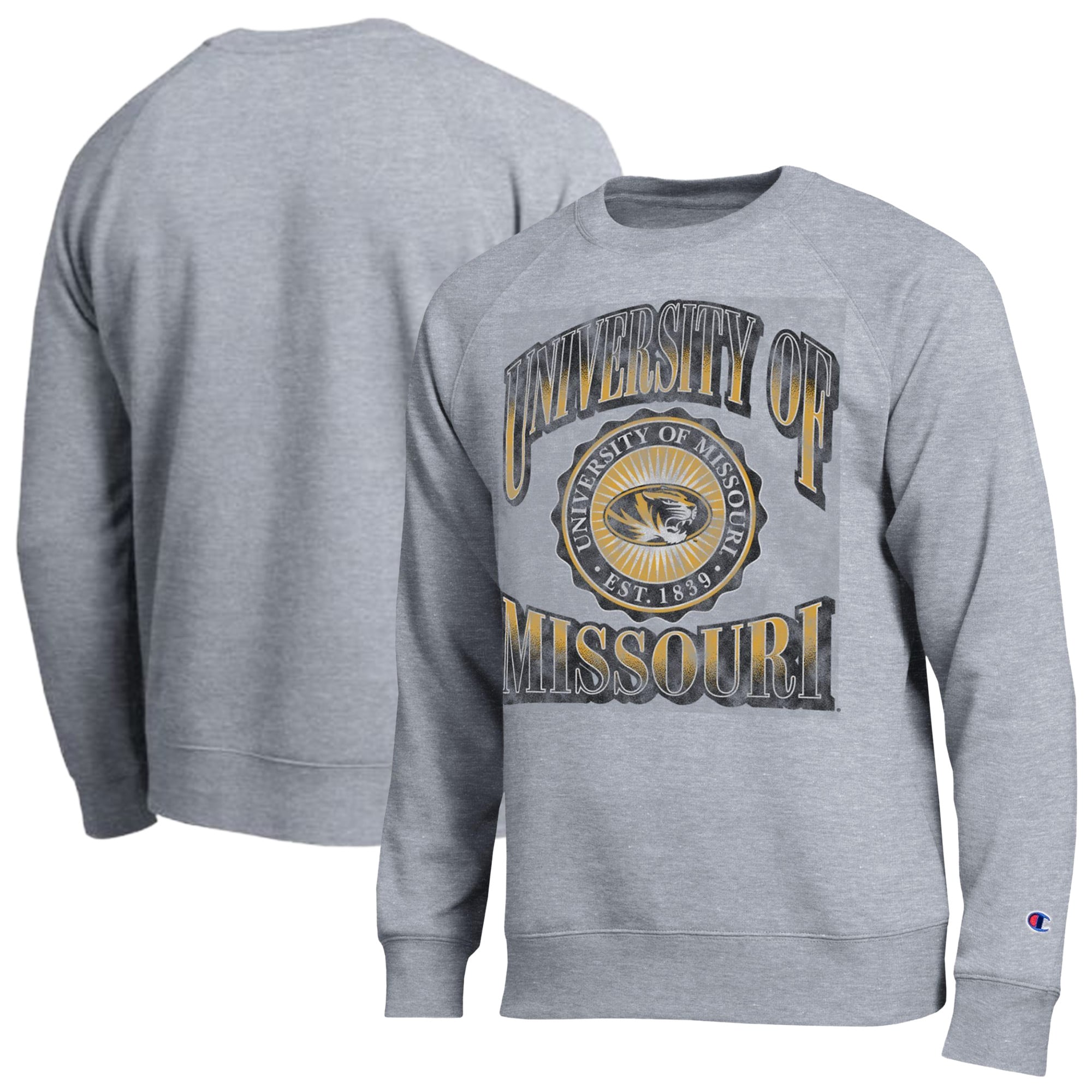 Men's Champion Heather Gray Missouri Tigers All-Star Sweatshirt