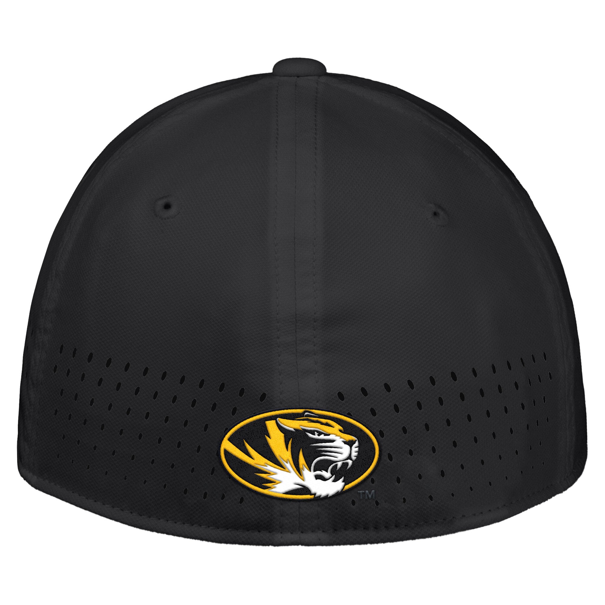 Casquette Nike blanche Missouri Tigers 2026 On-Field AeroBill SwooshFlex Dri-FIT pour homme