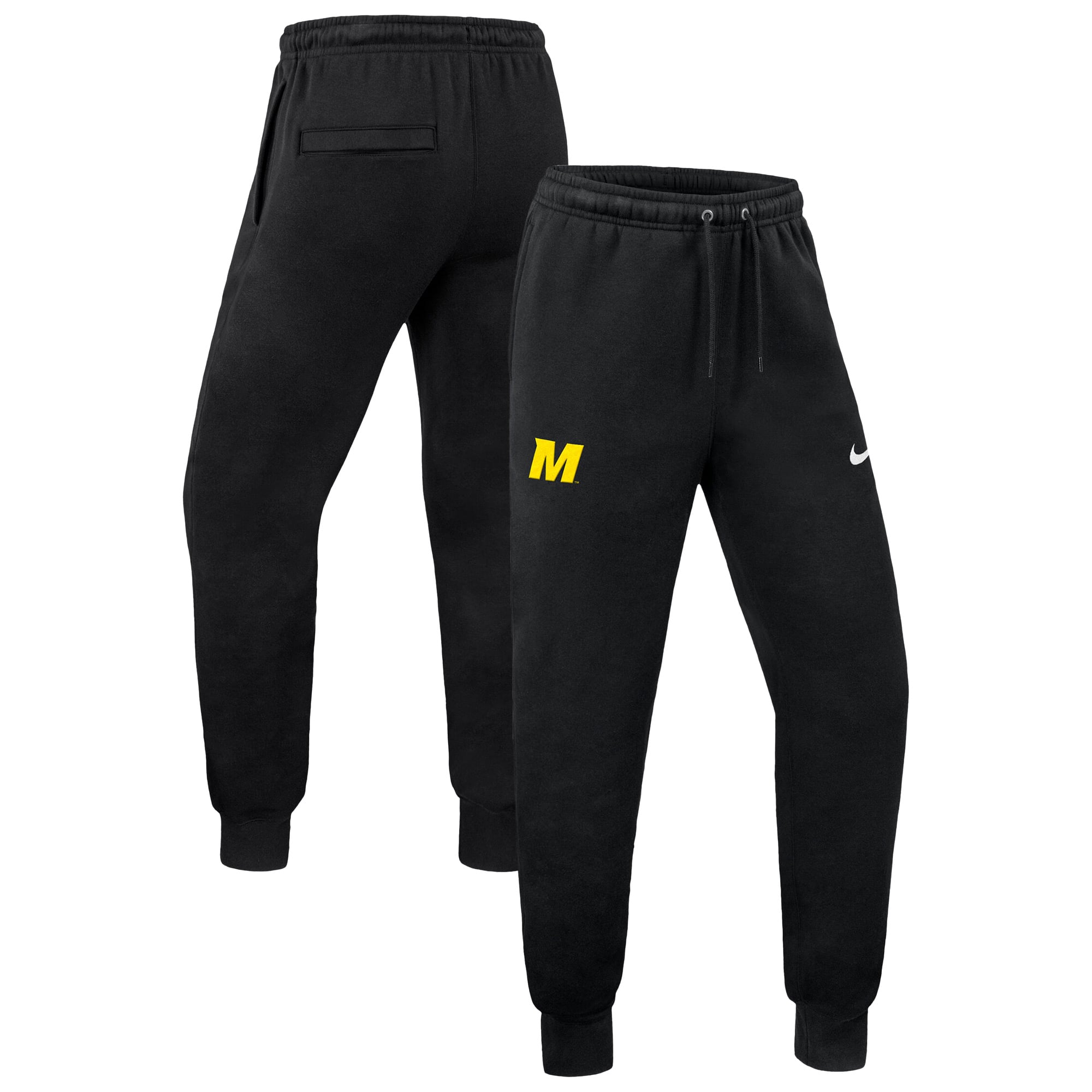 Pantalon de jogging en polaire Nike Missouri Tigers Club noir pour homme