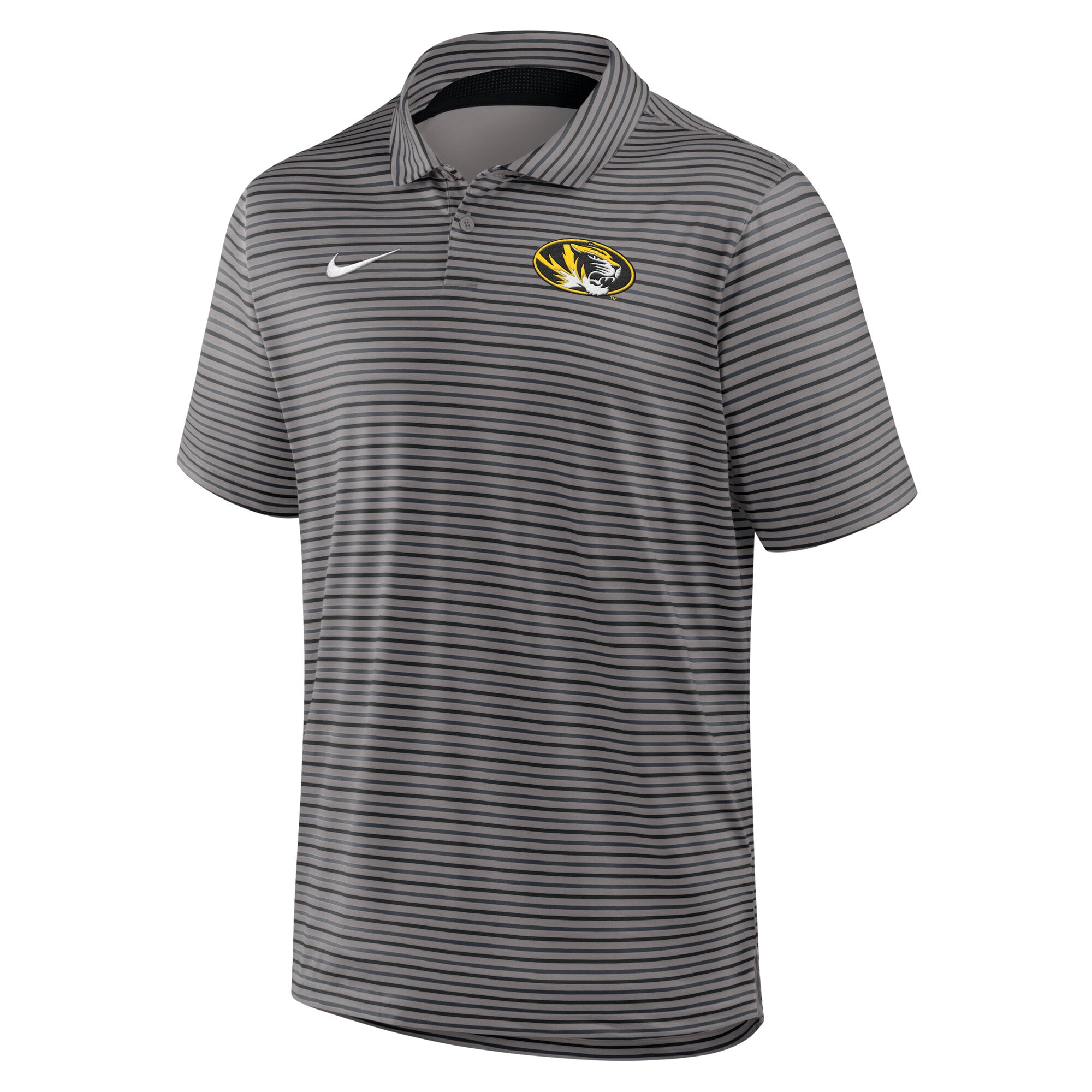 Polo Nike Dri-FIT Tour Stripe noir pour homme