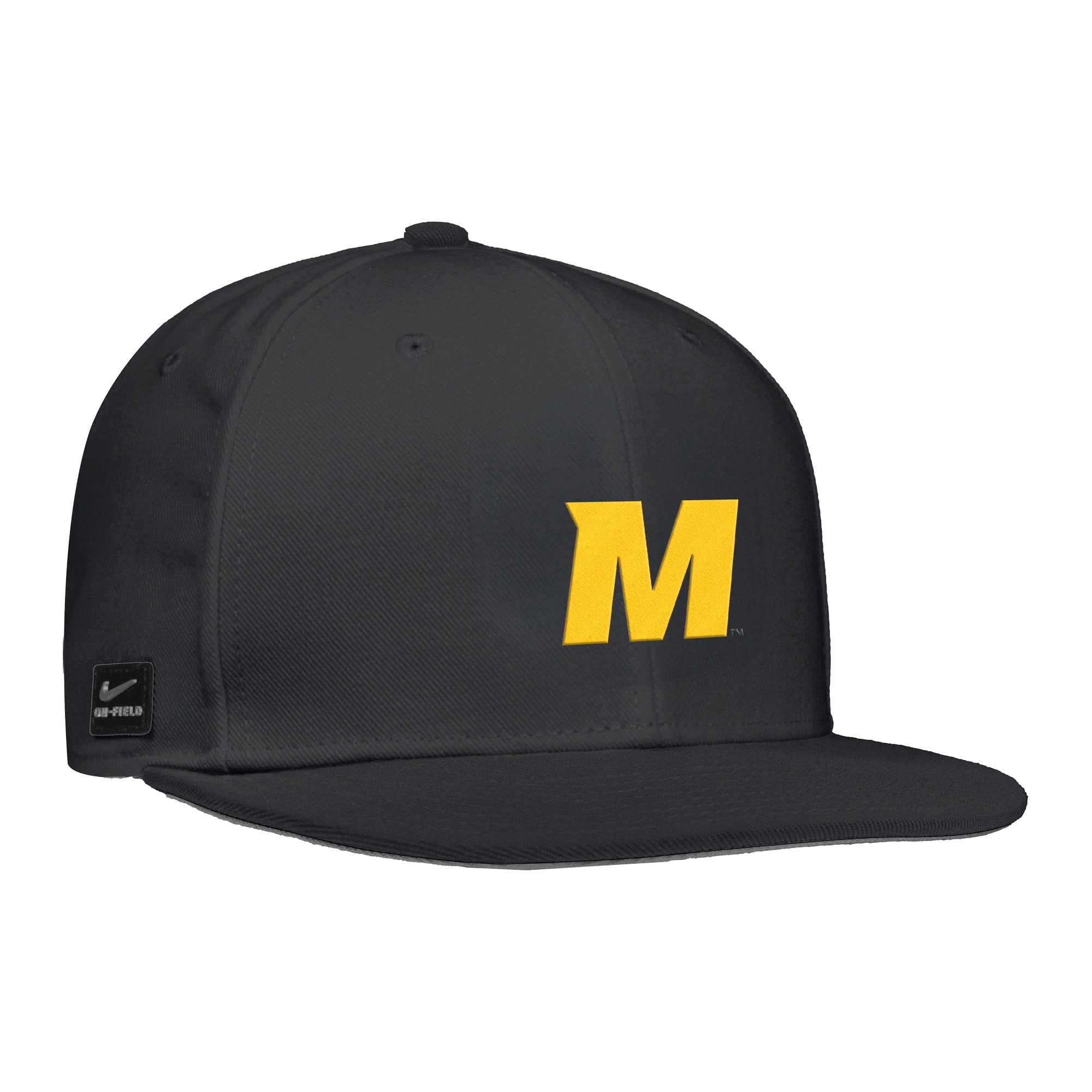 Casquette de baseball Nike noire Missouri Tigers On-Field Performance pour homme