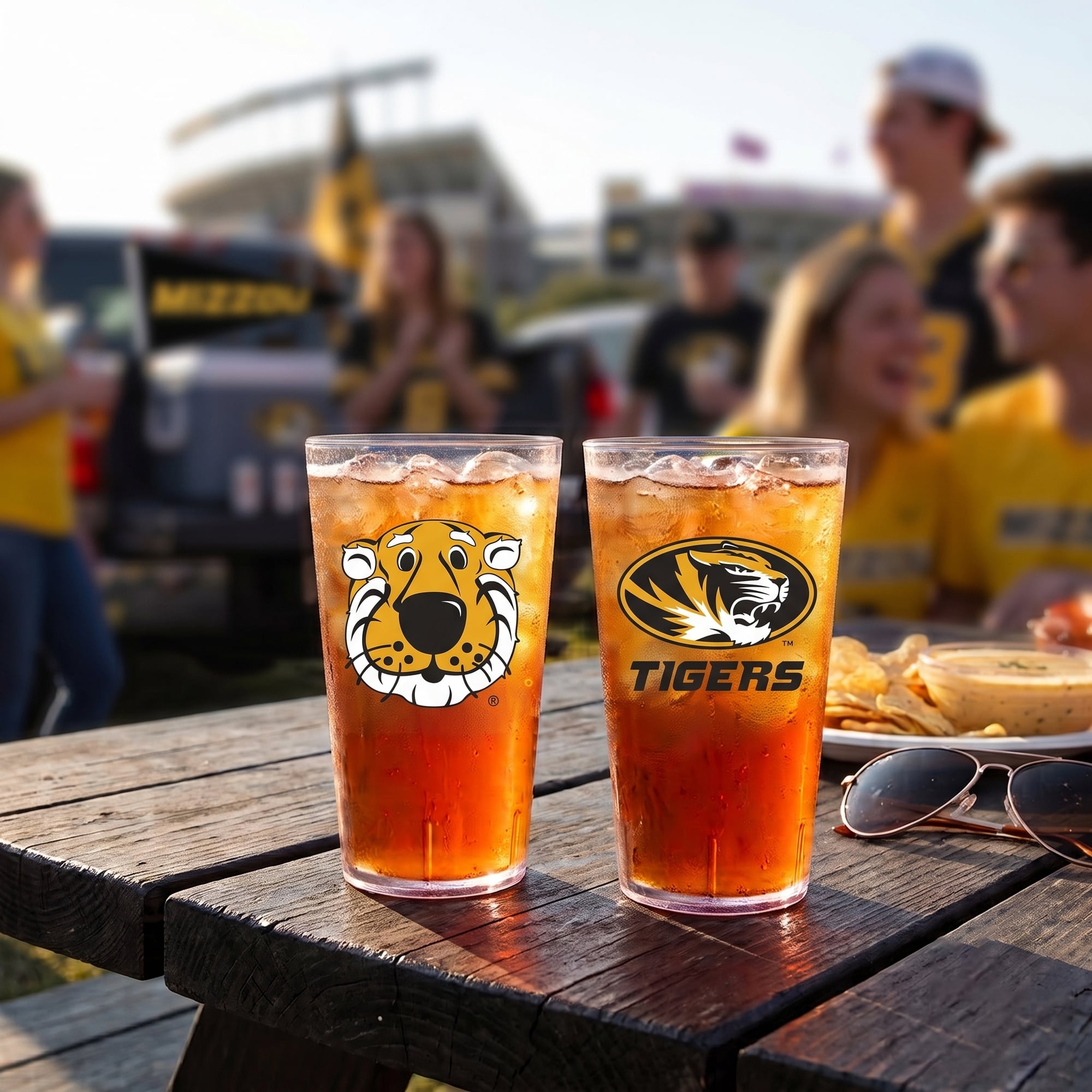 Missouri Tigers 24oz. Two-Pack Tritan Tumbler Set