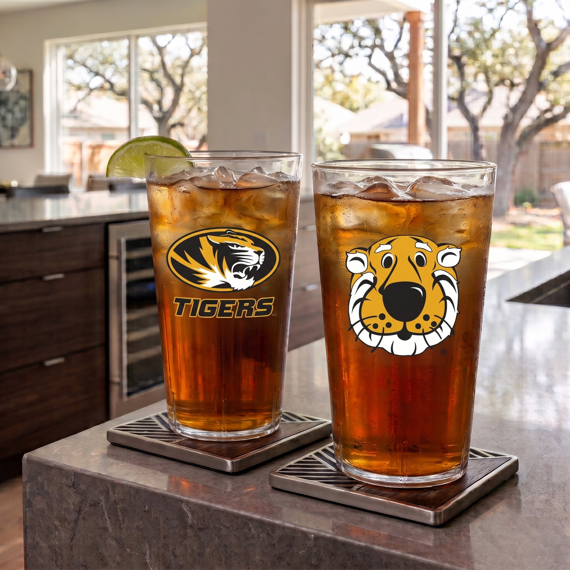 Missouri Tigers 24oz. Two-Pack Tritan Tumbler Set