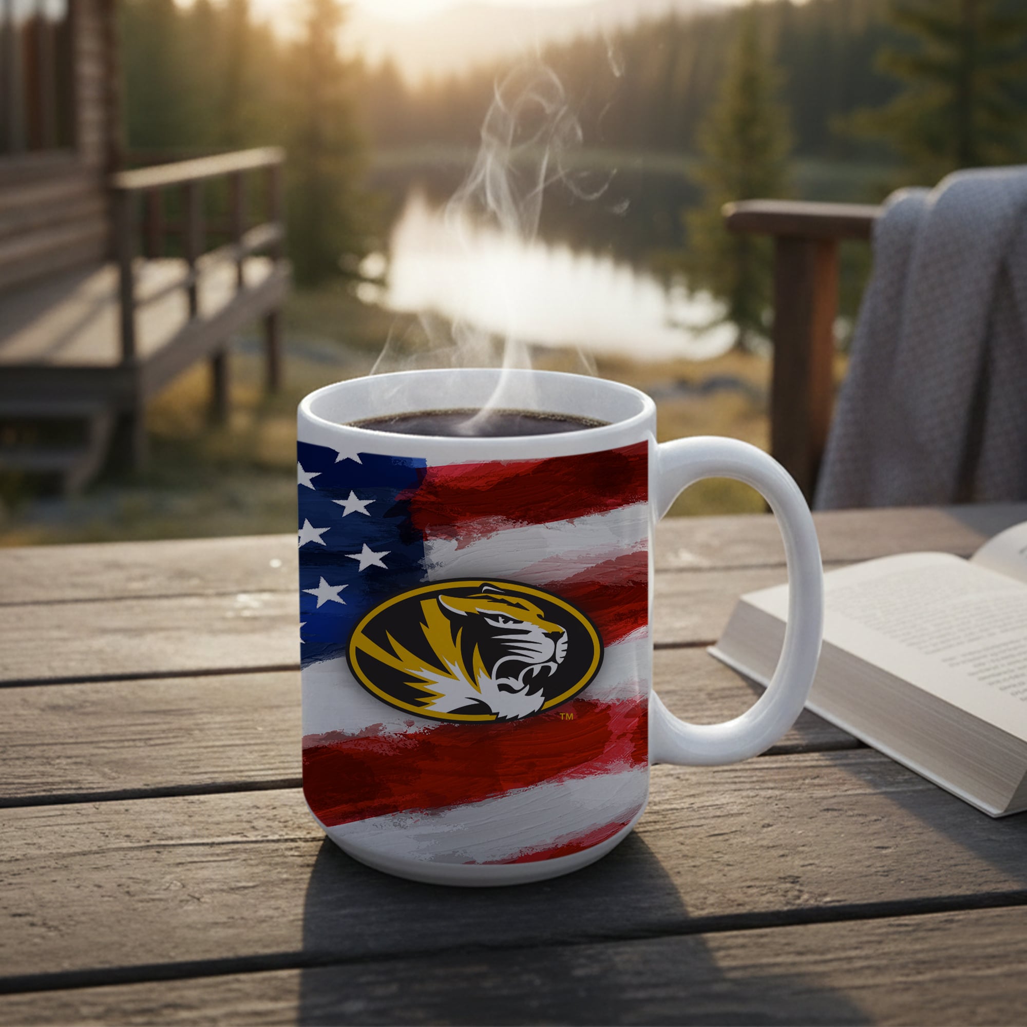 Missouri Tigers  Two-Pack 15oz. Americana Mug Set