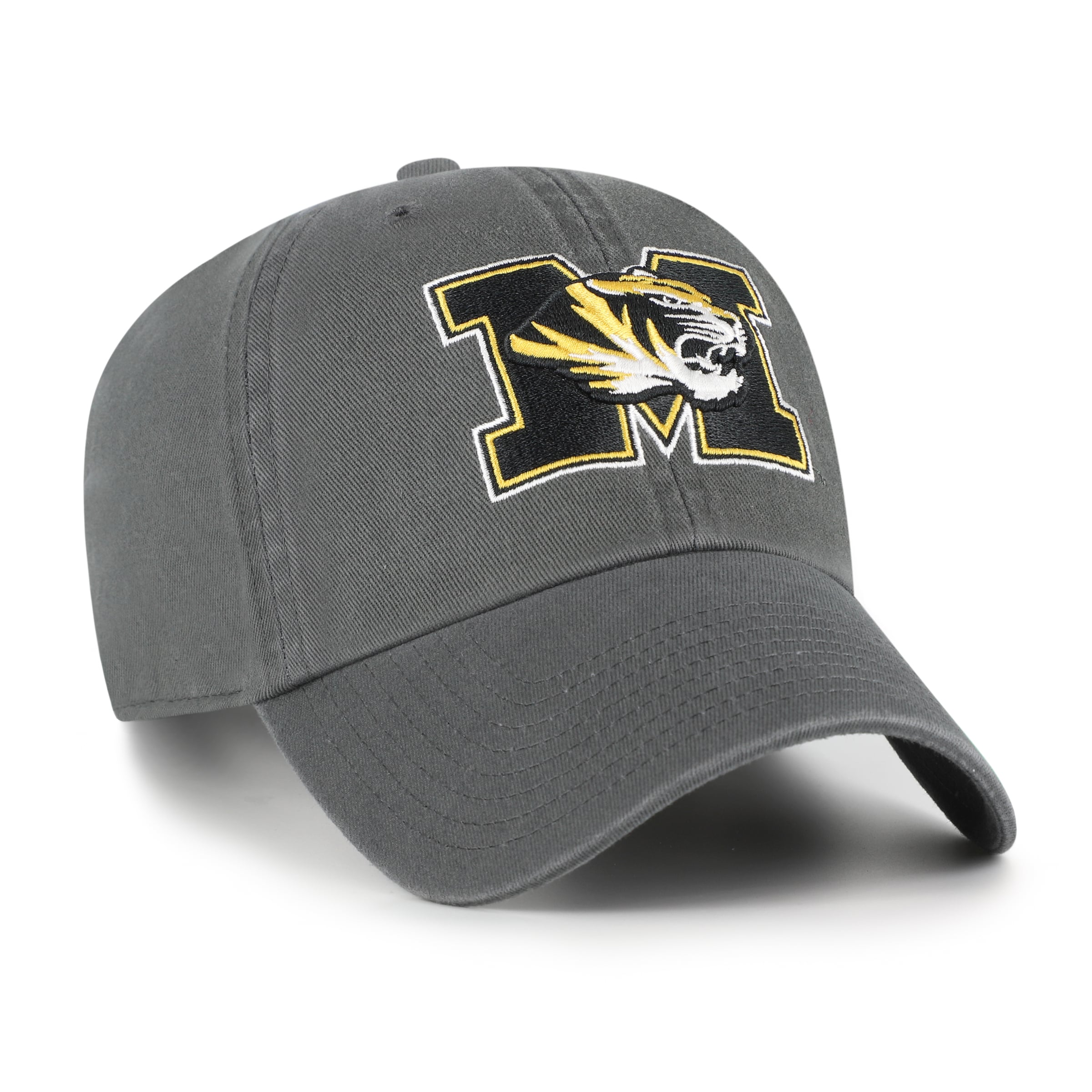 Unisex '47 Charcoal Missouri Tigers Mascot Clean Up Adjustable Hat
