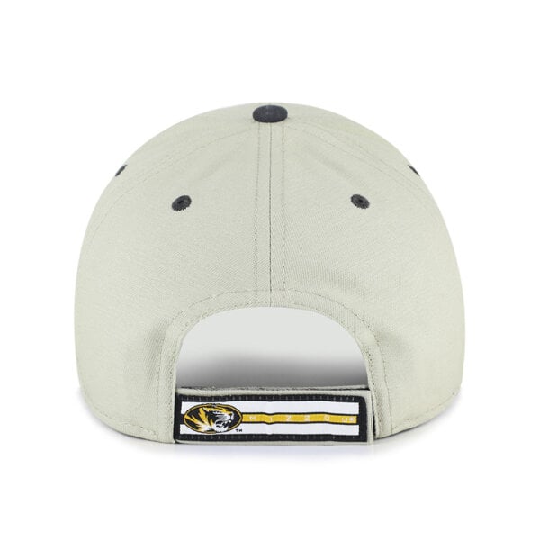 Casquette unisexe ajustable Missouri Tigers '47 grise/noire, inscription demi-bloc MVP