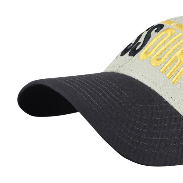 Casquette unisexe ajustable Missouri Tigers '47 grise/noire, inscription demi-bloc MVP