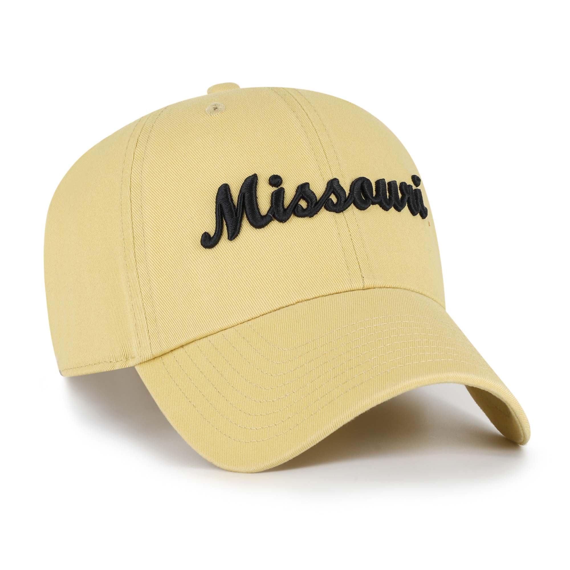 Unisex '47 Missouri Tigers Light Gold Vault Clean Up Adjustable Hat