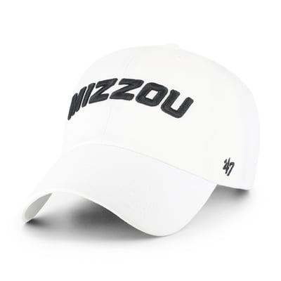  Missouri Tigers '47 Unisex Clean Up Adjustable Hat - White