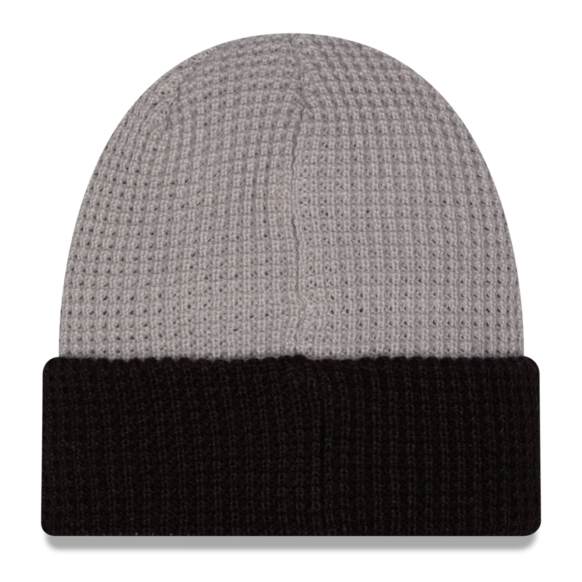 Bonnet unisexe New Era gris/noir Missouri Tigers à revers en maille gaufrée