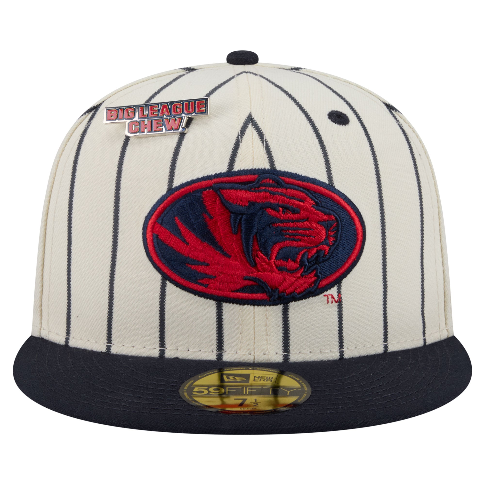 Unisex New Era White Missouri Tigers x Big League Chew 59FIFTY Fitted Hat