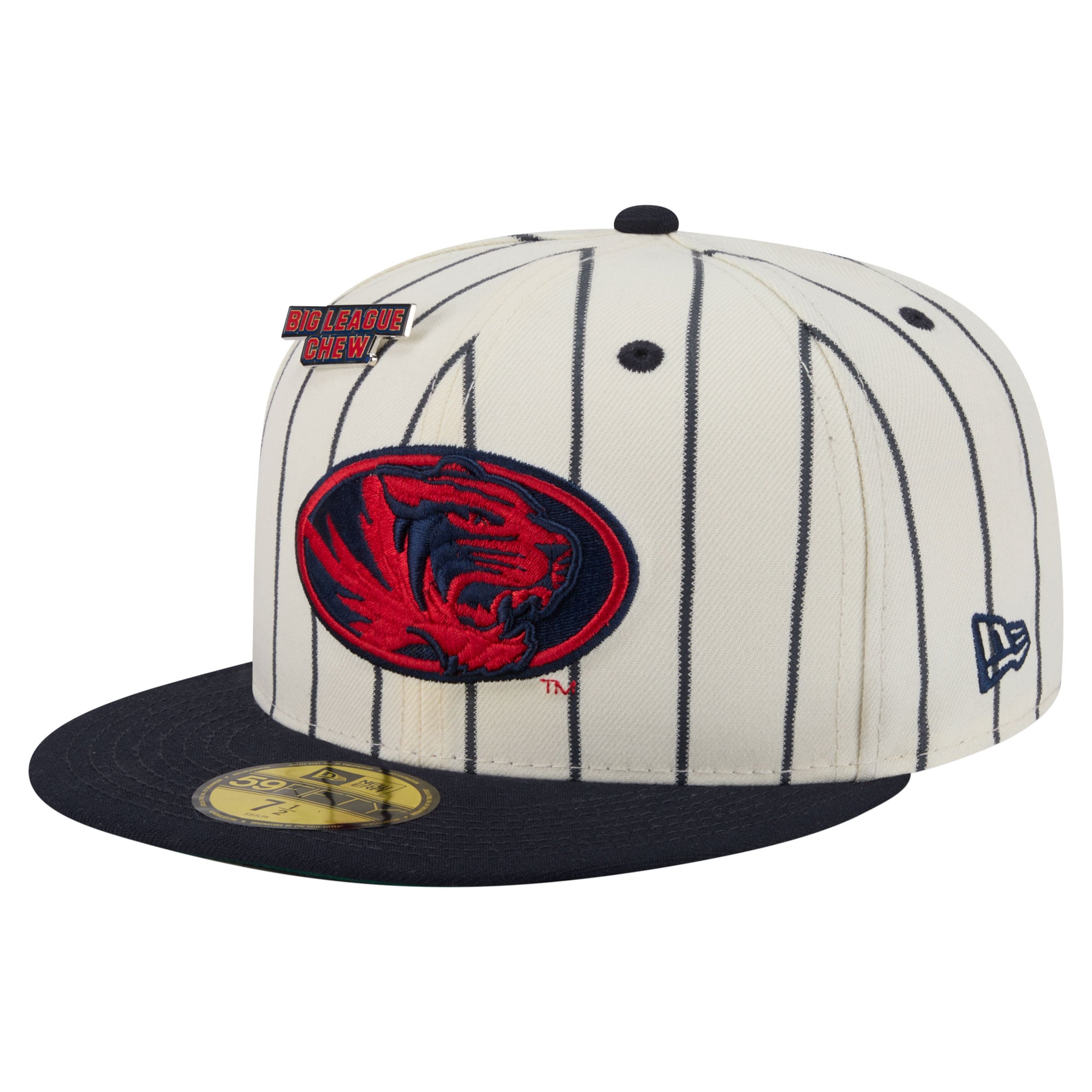 Unisex New Era White Missouri Tigers x Big League Chew 59FIFTY Fitted Hat