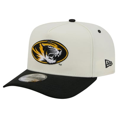Missouri Tigers New Era Unisex A-Frame 9FIFTY Snapback Hat - White/Black