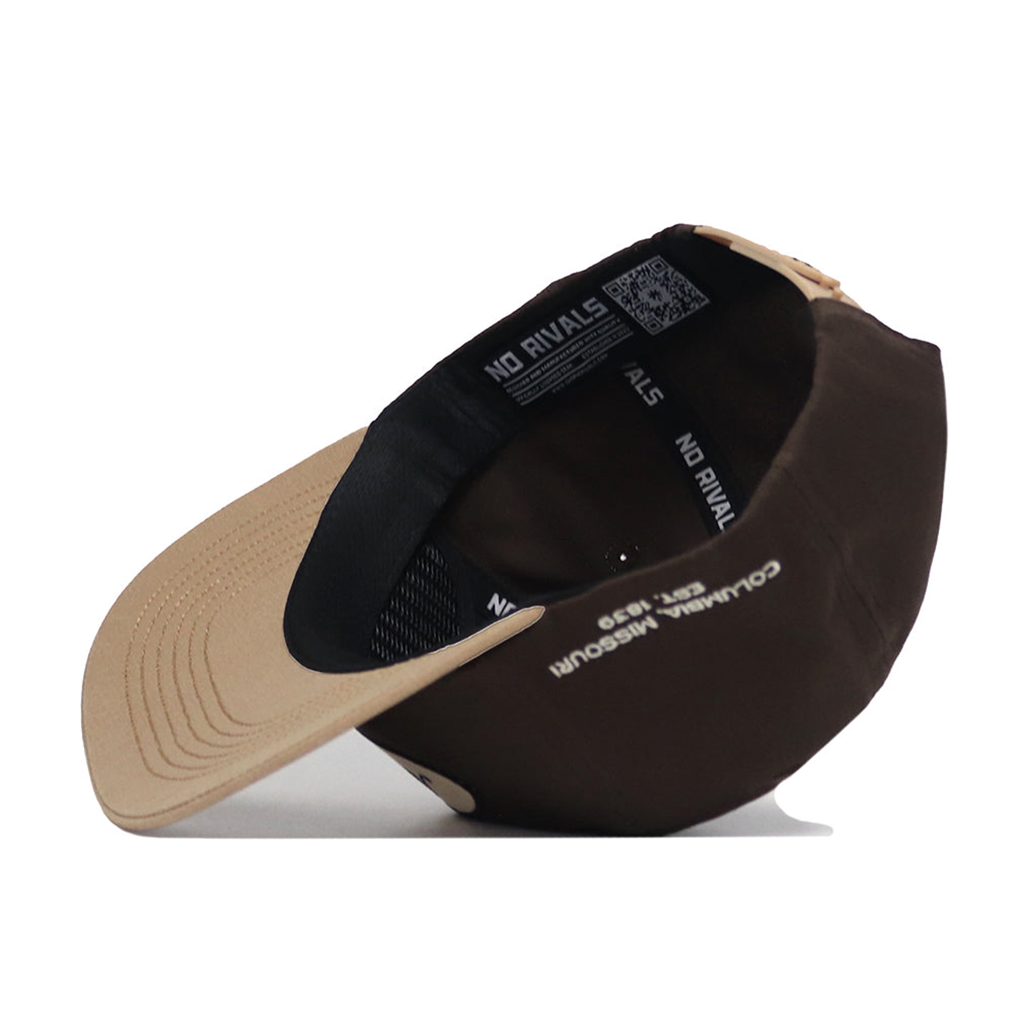 Casquette unisexe No Rivals marron Missouri Tigers neutre ajustable