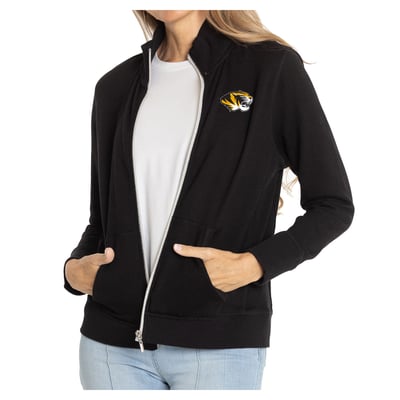 Missouri Tigers Women's Fallon Full-Zip Jacket - Black