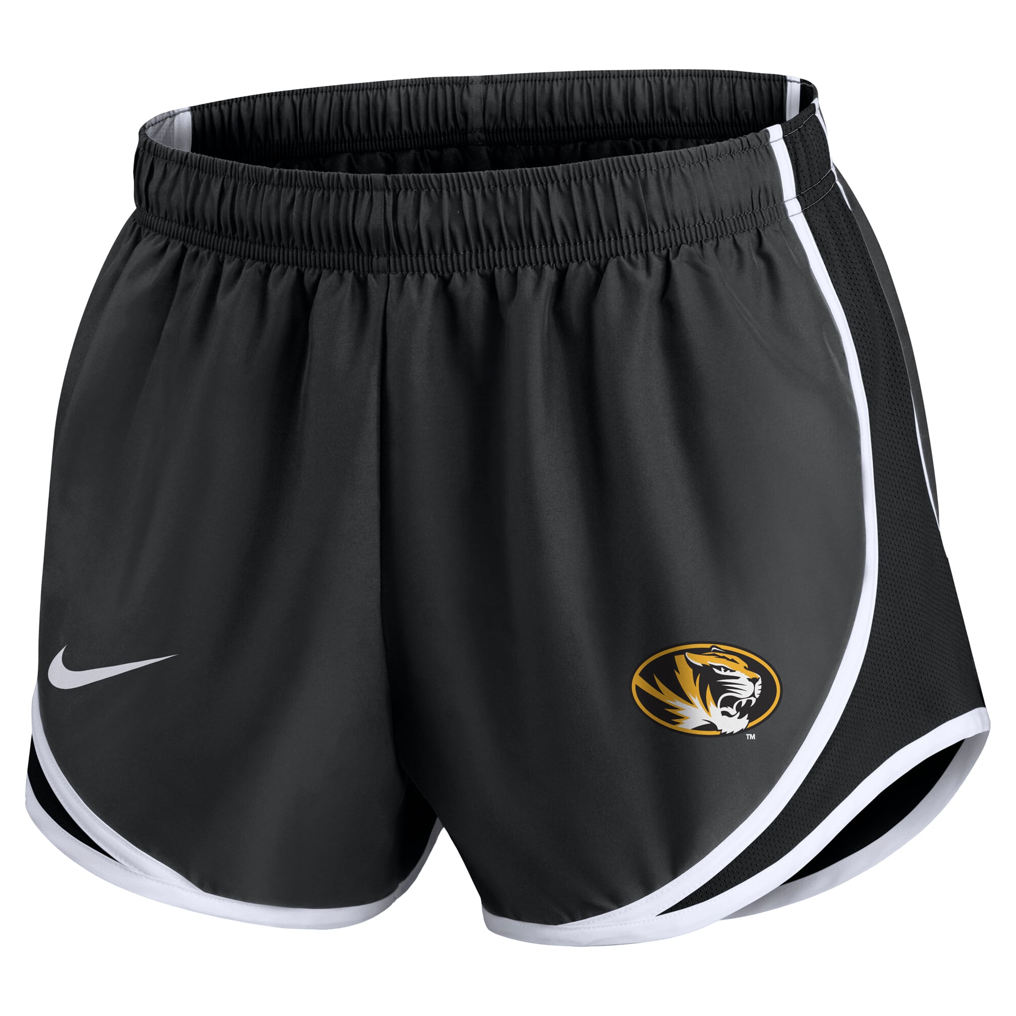 Women's Nike Black Missouri Tigers Tempo Dri-FIT Shorts