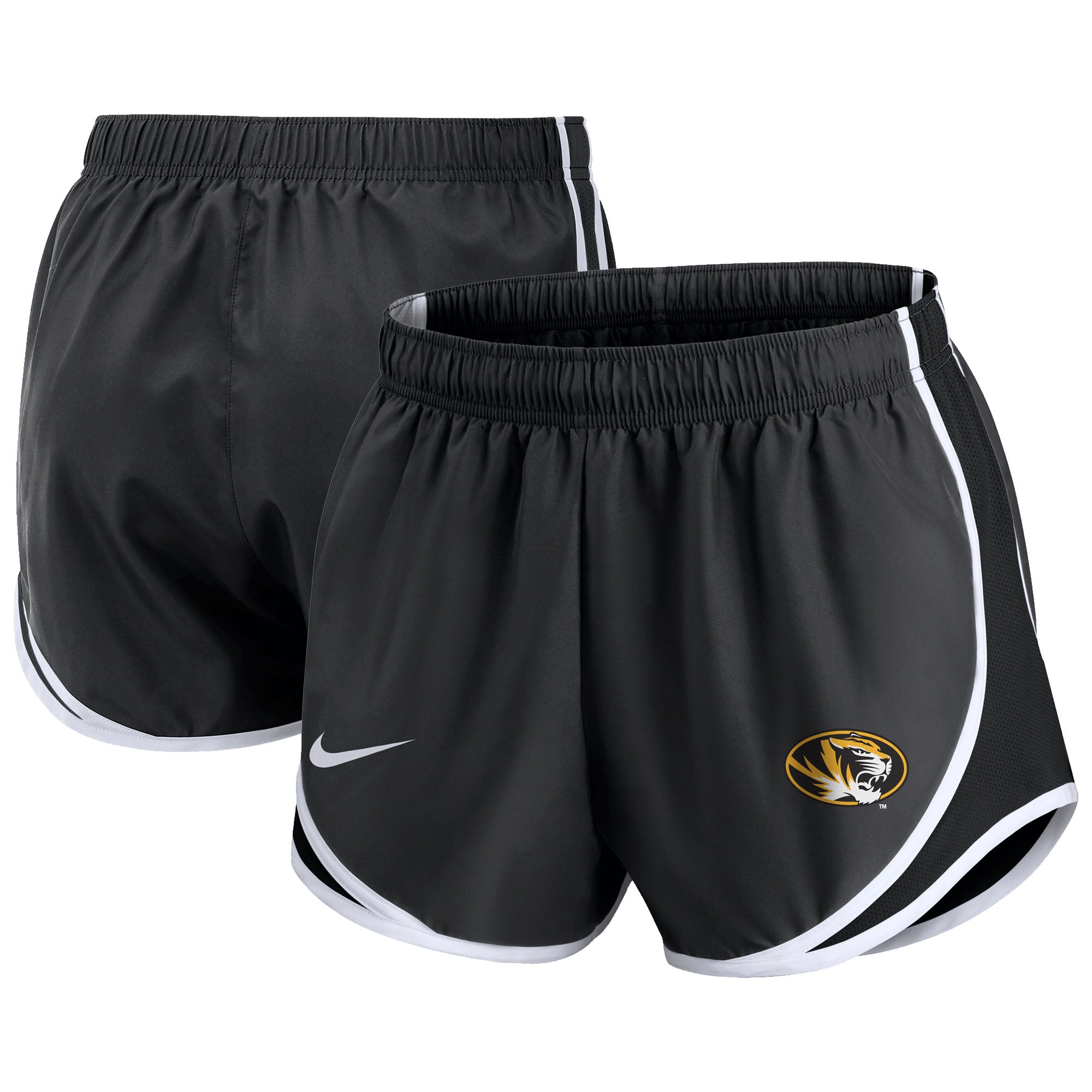 Women's Nike Black Missouri Tigers Tempo Dri-FIT Shorts