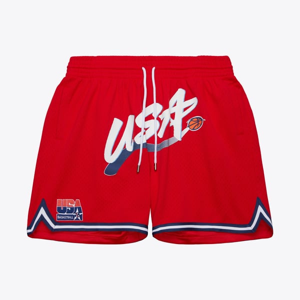 Mitchell & Ness Just Don Olympic Authentic Practice Shorts Team 