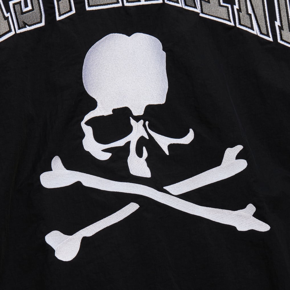 Mitchell & Ness Black Mastermind Full-Zip Warmup Jacket