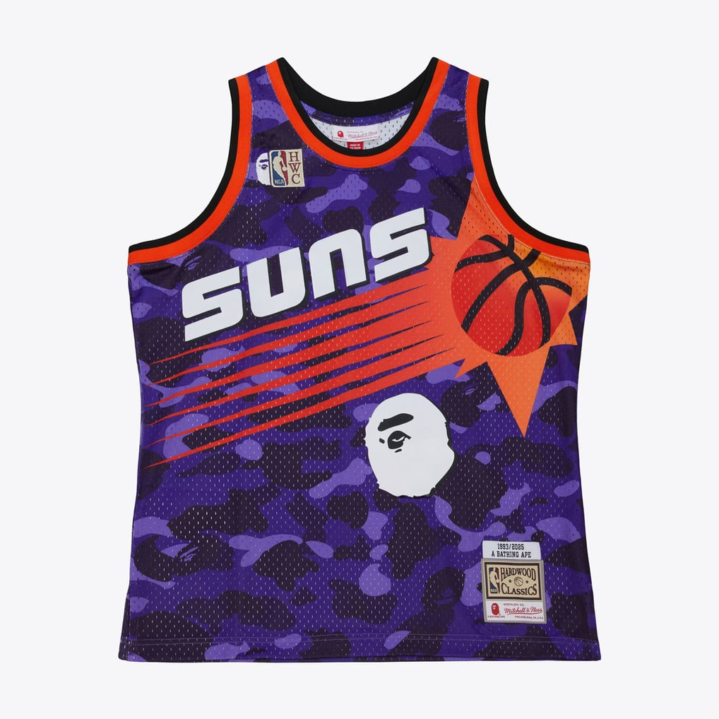 Phoenix Suns BAPE x Mitchell & Ness Swingman Jersey
