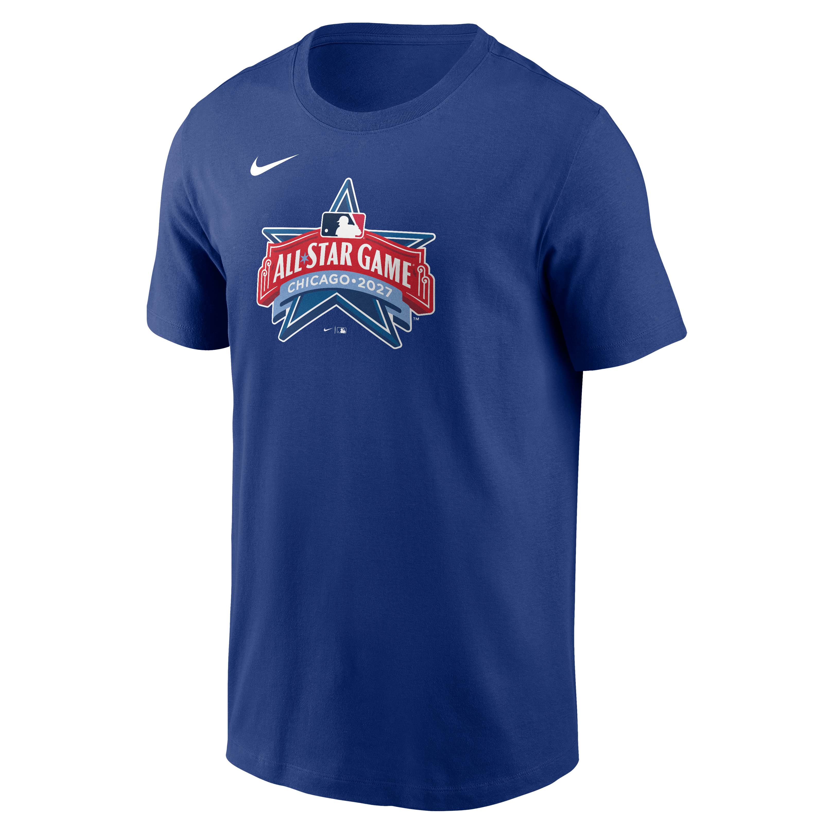 Men's Nike Royal 2027 MLB All-Star Game Logo T-Shirt