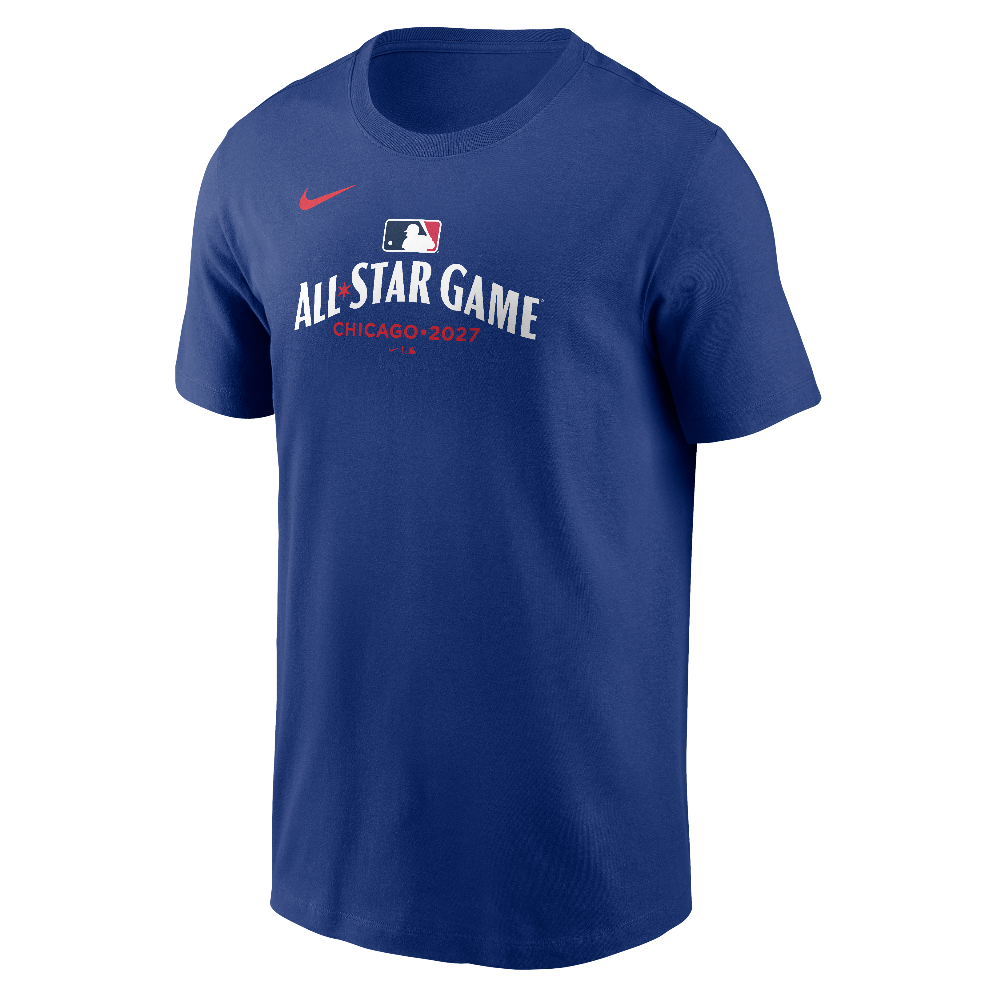 Men's Nike Royal 2027 MLB All-Star Game Wordmark T-Shirt