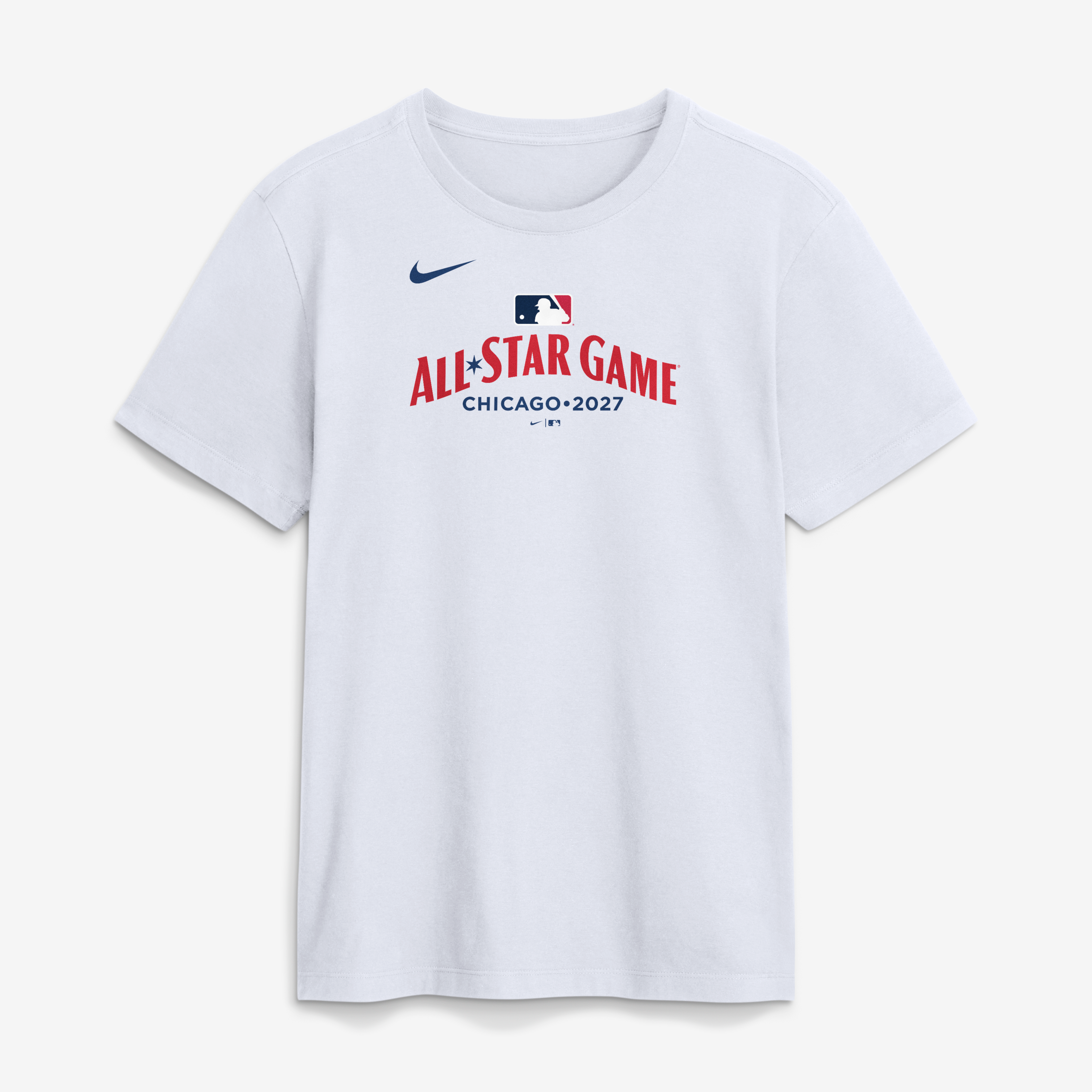 Men's Nike White 2027 MLB All-Star Game Wordmark T-Shirt