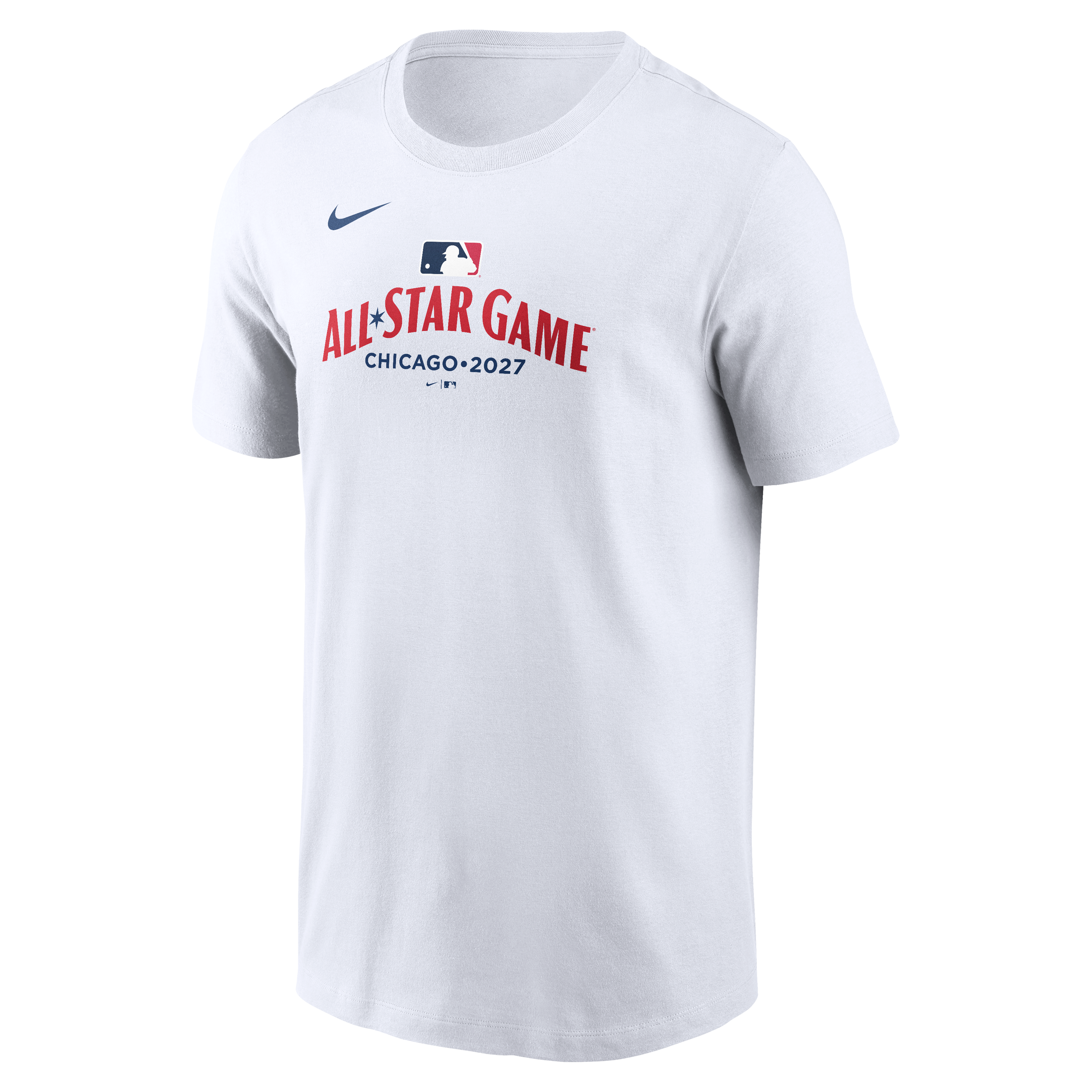 Men's Nike White 2027 MLB All-Star Game Wordmark T-Shirt